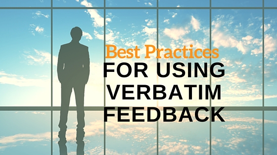 Best Practices for Using Verbatim Feedback [Video]