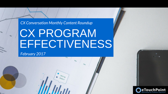 CX Conversation: CX Program Effectiveness