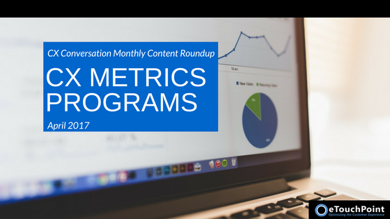 CX Conversation: CX Metrics Programs