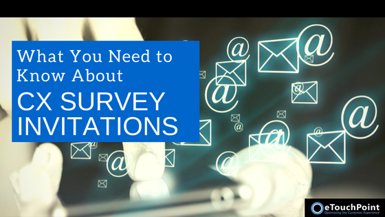 What You Need to Know About CX Survey Invitations