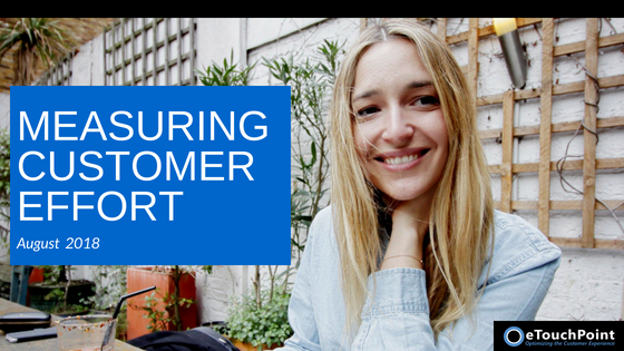 CX Conversation: Measuring Customer Effort